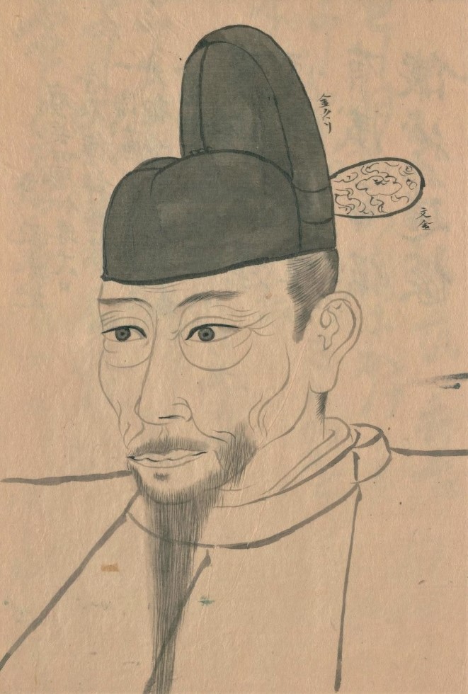 「太閤秀吉」（『肖像　一之巻』野村文紹　国立国会図書館デジタルコレクション）の画像。